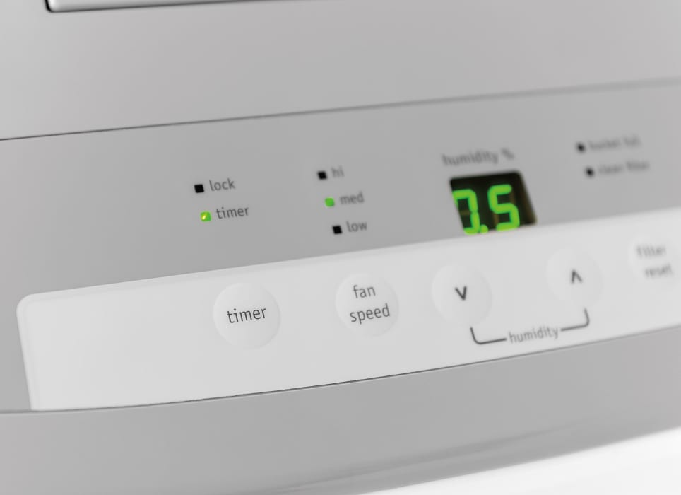 Frigidaire FFAD7033R1 Dehumidifier with 3 Fan Speeds, PushButton