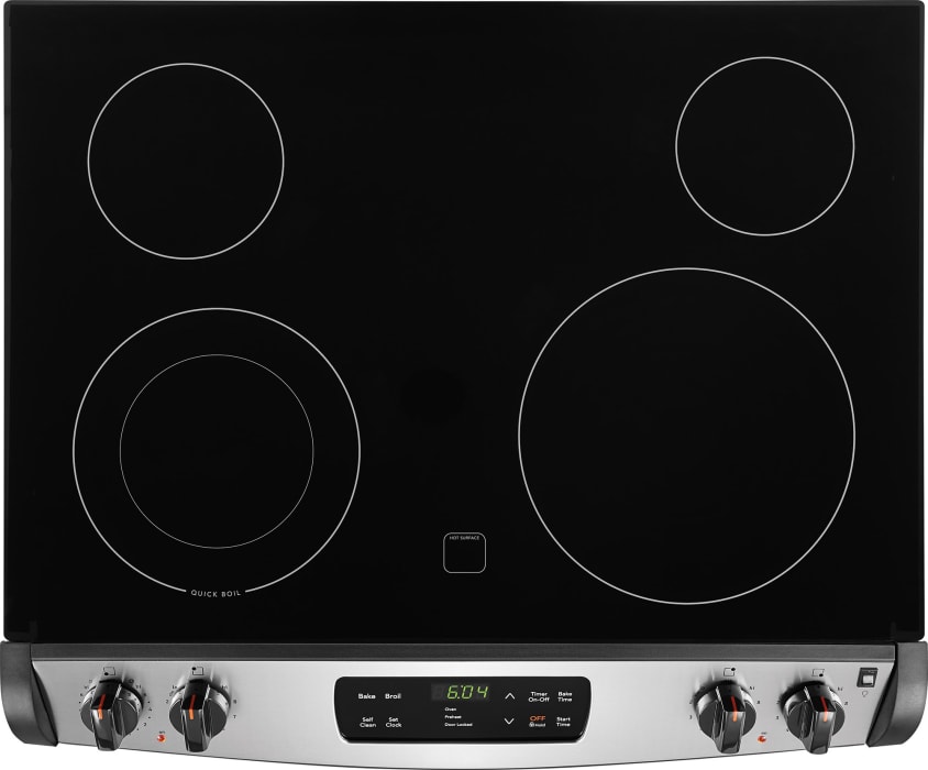 Frigidaire FFED3026TS 30 Inch DropIn Electric Range with SpaceWise