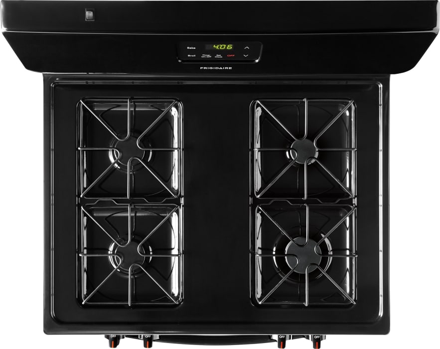 Frigidaire FFGF3016TB 30 Inch Freestanding Gas Range with Simmer Burner