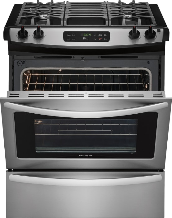 Frigidaire FFGS3026TS 30 Inch SlideIn Gas Range with Self