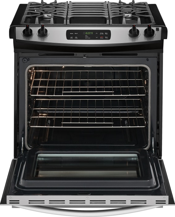 Frigidaire FFGS3026TS 30 Inch SlideIn Gas Range with Self