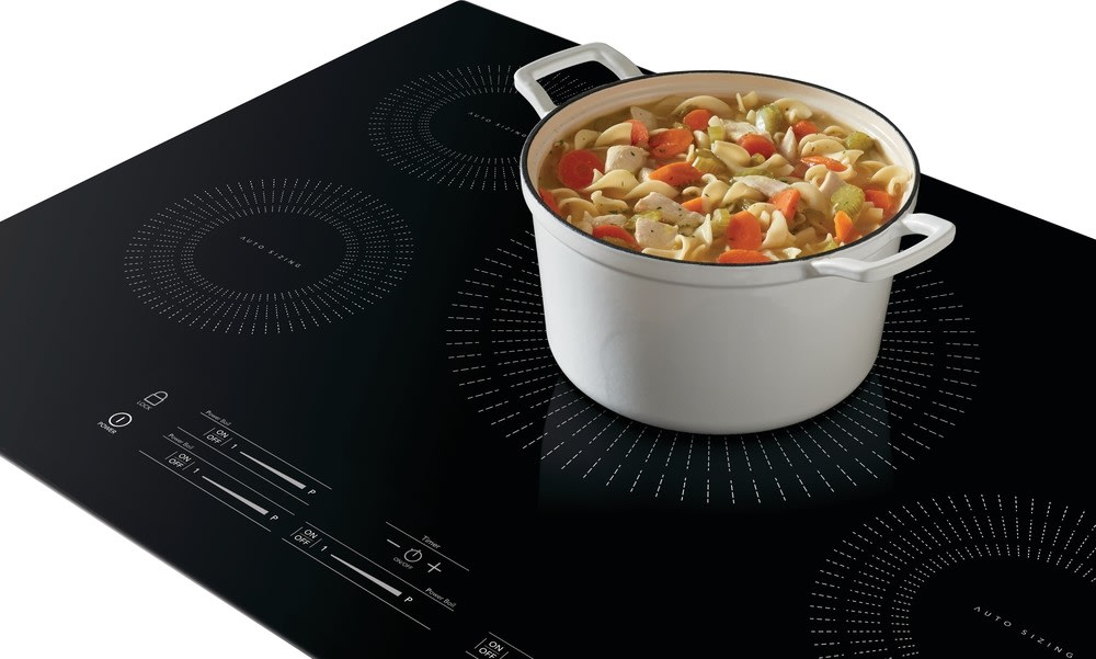 Frigidaire FFIC3026TB 30 Inch Induction Cooktop with Auto Sizing™ Pan