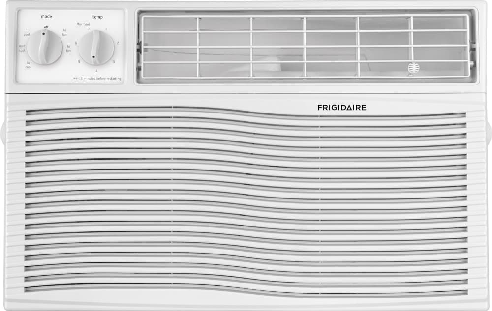 Frigidaire Ffra0611u1 6 000 Btu Room Air Conditioner With Effortless Temperature Control Spacewise Adjustable Side Panels Effortless Clean Filter And Effortless Restart