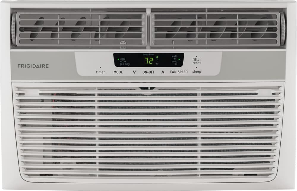 Frigidaire Ffra0822r1 8 000 Btu Window Air Conditioner With 10 9 Eer R 410a Refrigerant 1 7 Pts Hr Dehumidification 350 Sq Ft Cooling Area Auto Restart And Remote Control