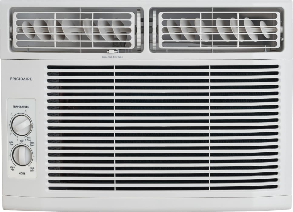 Frigidaire Ffra1211r1 12 000 Btu Window Air Conditioner With 10 9 Eer R 410a Refrigerant 3 8 Pts Hr Dehumidification 550 Sq Ft Cooling Area 3 Fan Speeds And Auto Restart