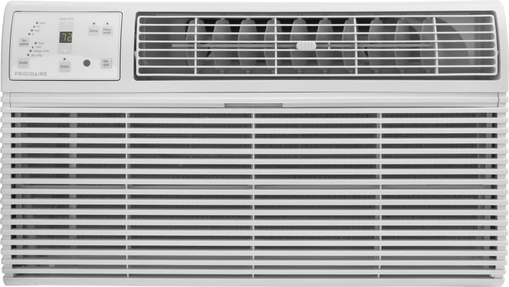 Frigidaire Ffth1422r2 14 000 Btu Thru The Wall Air Conditioner With 10 600 Btu Electric Heat 9 3 Eer R 410a Refrigerant 4 3 Pts Hr Dehumidification Energy Saver And 230 208 Volts