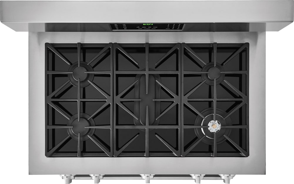 Frigidaire FGDF4085TS 40 Inch Freestanding Dual Fuel Range with True