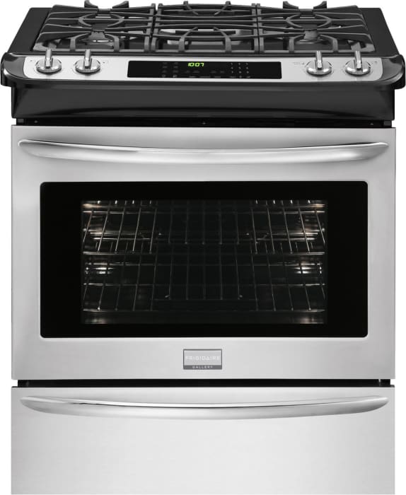 Frigidaire FGDS3065PF 30 Inch Slide-In Dual-Fuel Range with True
