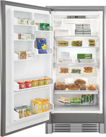 Frigidaire FRREFR1 Side-by-Side Column Refrigerator & Freezer Set with ...