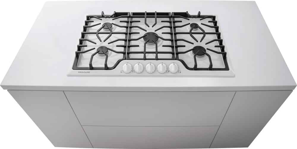 Frigidaire FGGC3645QW 36 Inch Gas Cooktop with 5 Sealed Burners