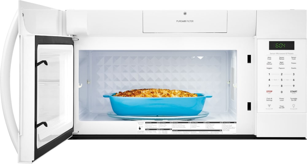 Frigidaire FGMV176NTW 30 Inch Over the Range Microwave with Sensor