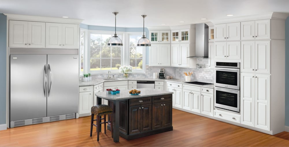 Frigidaire FRREFR1 SidebySide Column Refrigerator & Freezer Set with