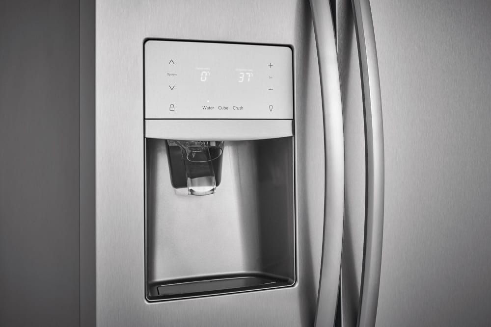 Frigidaire FGSS2635TF 36 Inch Side By Side Refrigerator with 25.5 Cu. Ft. Capacity, PureSource