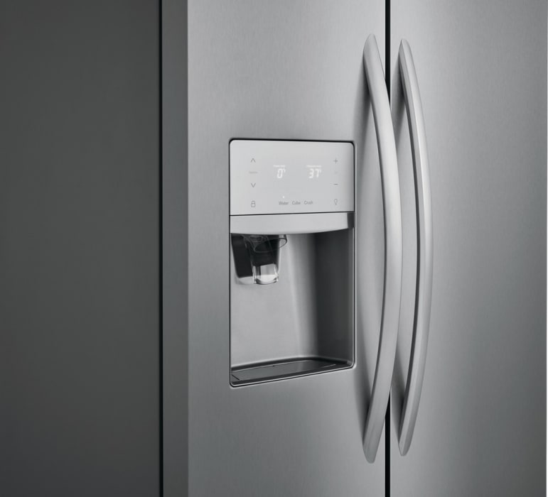 Frigidaire FGSS2635TF 36 Inch Side By Side Refrigerator with 25.5 Cu. Ft. Capacity, PureSource