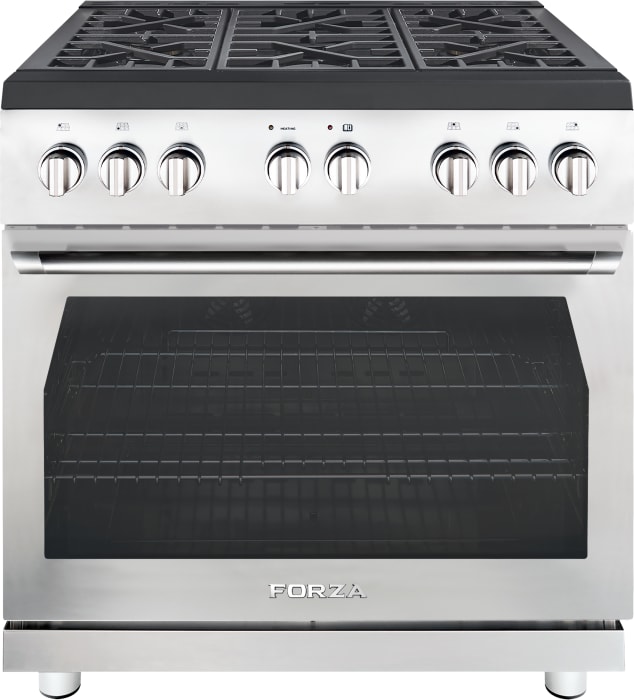 Forza FR366SE 36 Inch Freestanding Professional Gas Range with 6