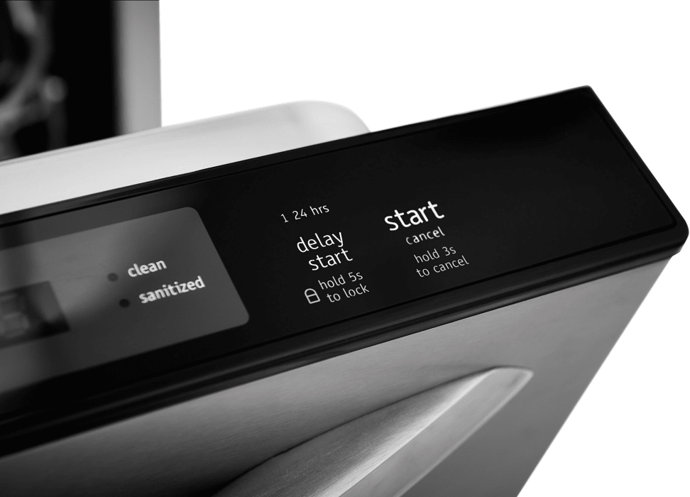 Frigidaire FGID2476SF 24 Inch Fully Integrated Dishwasher with 14 Place Setting Capacity, 7 Wash