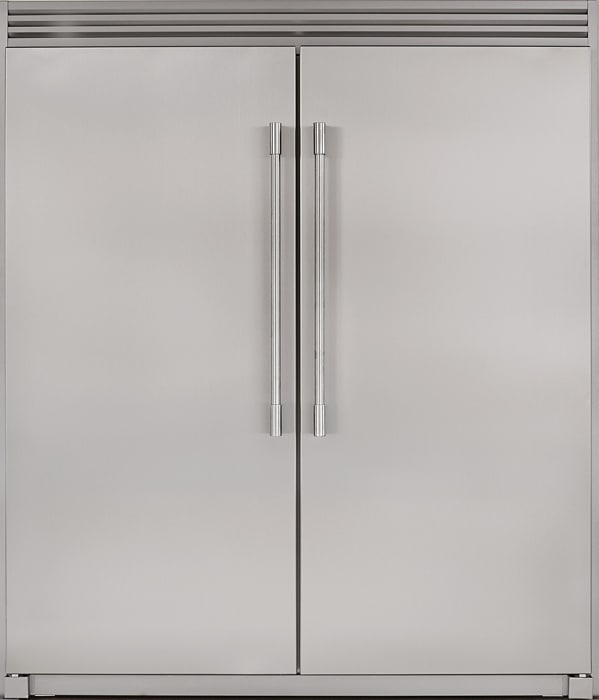 Frigidaire FRREFR6 Column Refrigerator Freezer Set with 33 Inch Freezer and 33 Inch Refrigerator in Stainless Steel