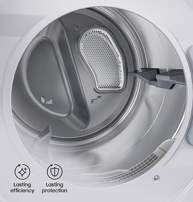 Samsung DVG50R8500W 27 Inch Gas Smart Dryer with 7.5 Cu. Ft. Capacity