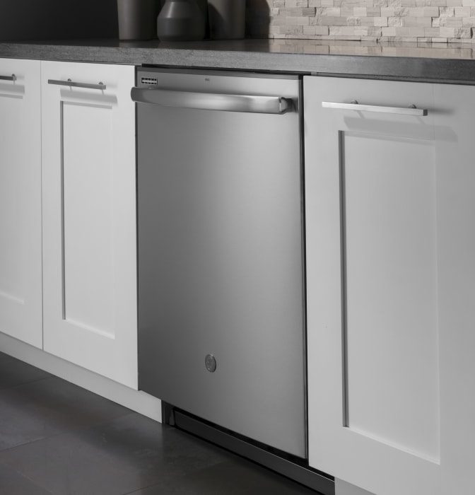 GE GDT530PSPSS 24 Inch Fully Integrated Dishwasher with Up to 16 Place