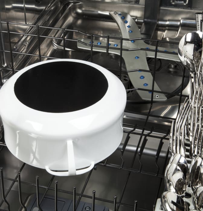 GE PDT750SSFSS 24 Inch Fully Integrated Dishwasher with Quad Blade Wash