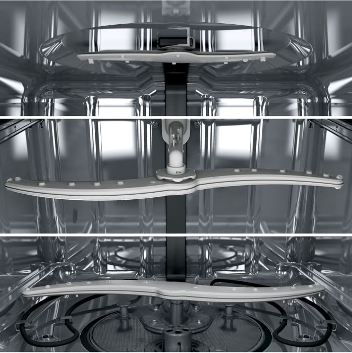 GE GDF570SSJSS 24 Inch Full Console Dishwasher with 16 ...