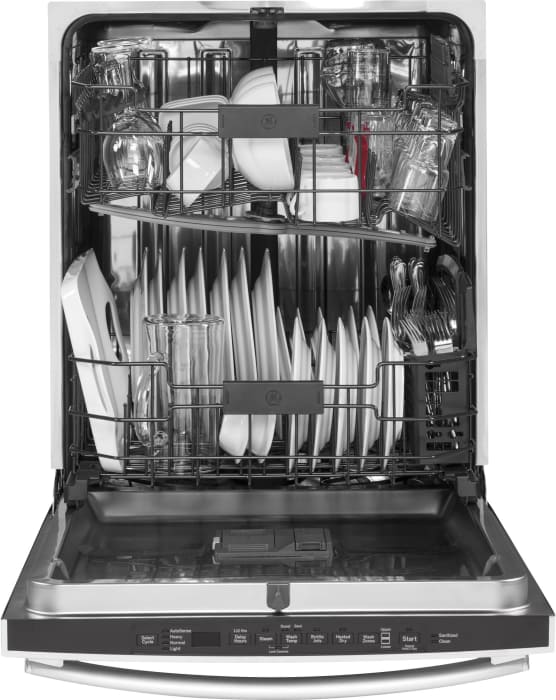 GE GDT655SSJSS 24 Inch Fully Integrated Dishwasher with Bottle Jets