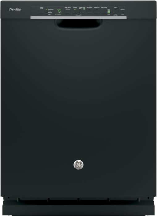 Ge Pdf820sgjbb 24 Inch Full Console Dishwasher With Quad Blade Wash Arm Piranha Hard Food Disposer Bottle Jets 16 Place Settings 4 Wash Cycles Stainless Steel Interior 2 Stem Safe Shelves Adjustable Upper