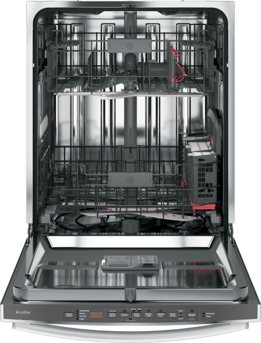 GE PDT845SSJSS 24 Inch Fully Integrated Dishwasher with 16 Place