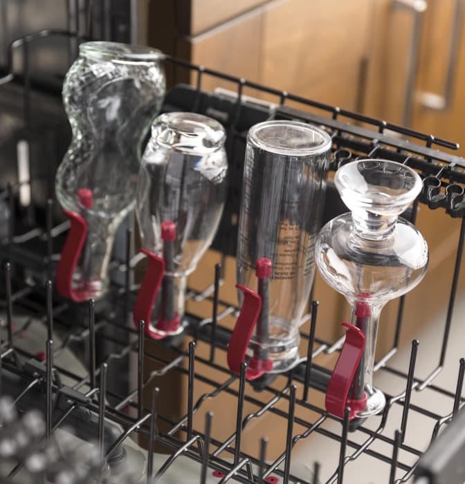 GE PDT855SMJES 24 Inch Fully Integrated Dishwasher with 3rd Rack, Wifi