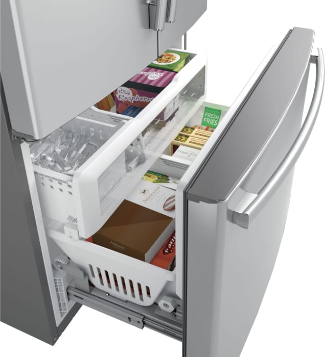 GE PWE23KSKSS 36 Inch Counter Depth French Door Refrigerator with