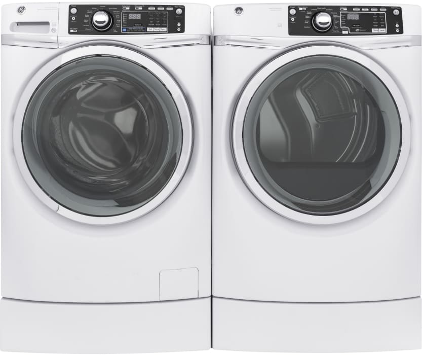 GE GFW490RSKWW 28 Inch Front Load Washer with 4.9 cu. ft. Capacity