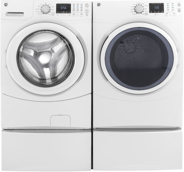 GE GFWN1600JWW 27 Inch 4.3 cu. ft. Front Load Washer with 11 Wash