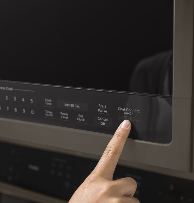 GE PVM9005EJES 2.1 cu. ft. OvertheRange Microwave Oven with Chef