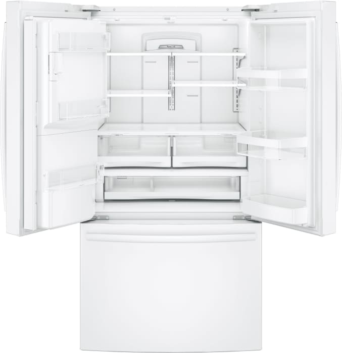GE GFE28GGKWW 36 Inch French Door Refrigerator with 27.7 Cu. Ft