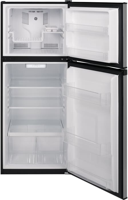 GE GPE12FSKSB 24 Inch Top-Freezer Refrigerator with 11.6 cu. ft ...