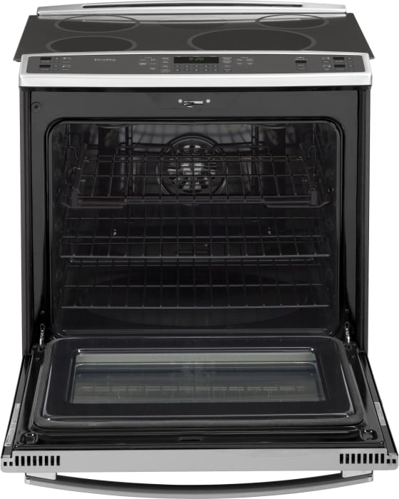 GE PHS920SFSS 30 Inch SlideIn Induction Range with True Convection