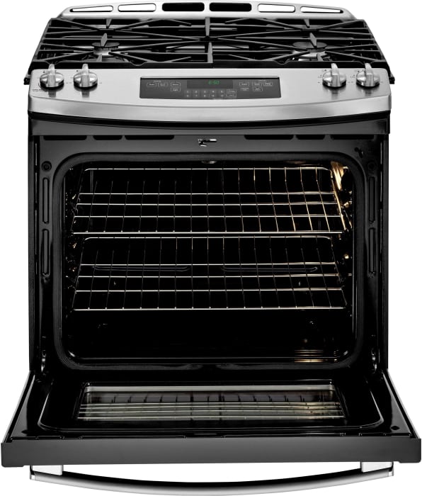 GE JGS650SEFSS 30 Inch SlideIn Gas Range with Power Boil Burner
