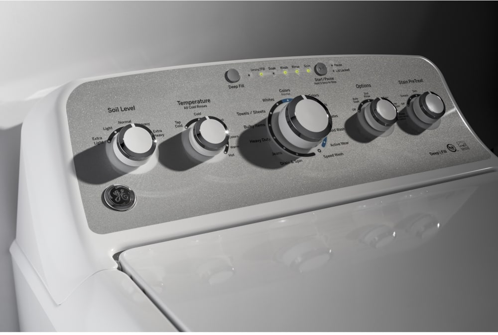 GE GTW485ASJWS 27 Inch 4.2 cu. ft. Top Load Washer with Stain PreTreat