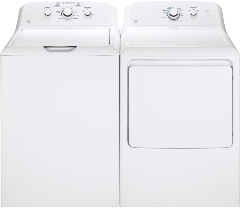 GE GTD33EASKWW 27 Inch Electric Dryer with 7.2 cu. ft. Capacity, 3 Dry