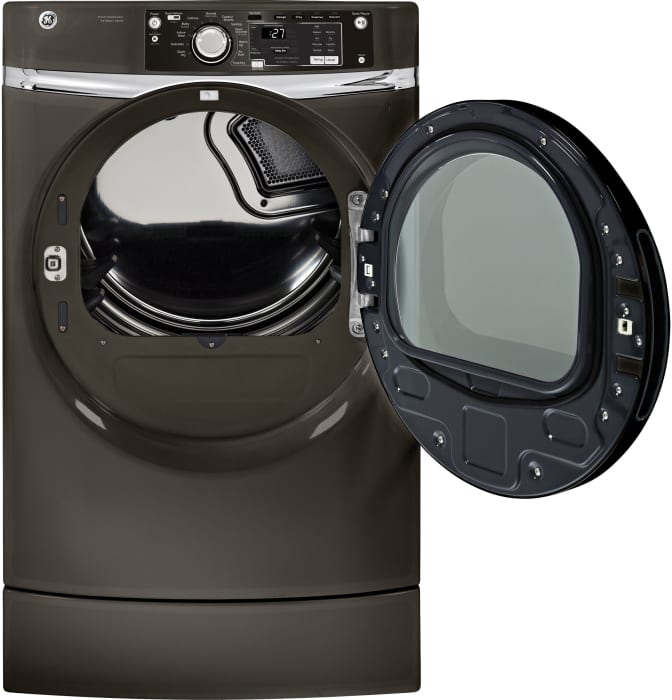 GE GFDR275EHMC 28 Inch 8.1 cu. ft. Electric Dryer with 12 Dry Cycles, 5
