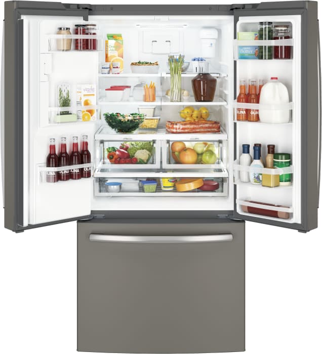 GE GFE24JMKES 33 Inch French Door Refrigerator with 23.6 cu. ft