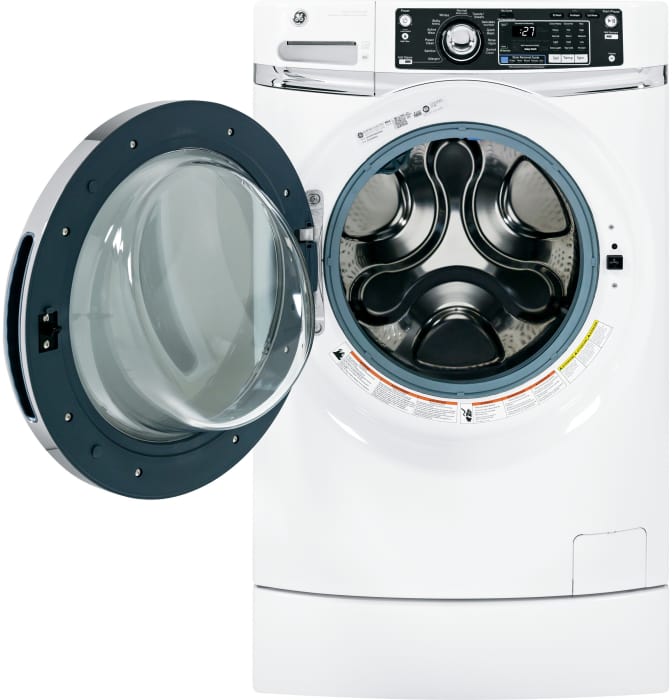 GE GFWR2700HWW 28 Inch 4.5 cu. ft. Front Load Washer with 12 Wash