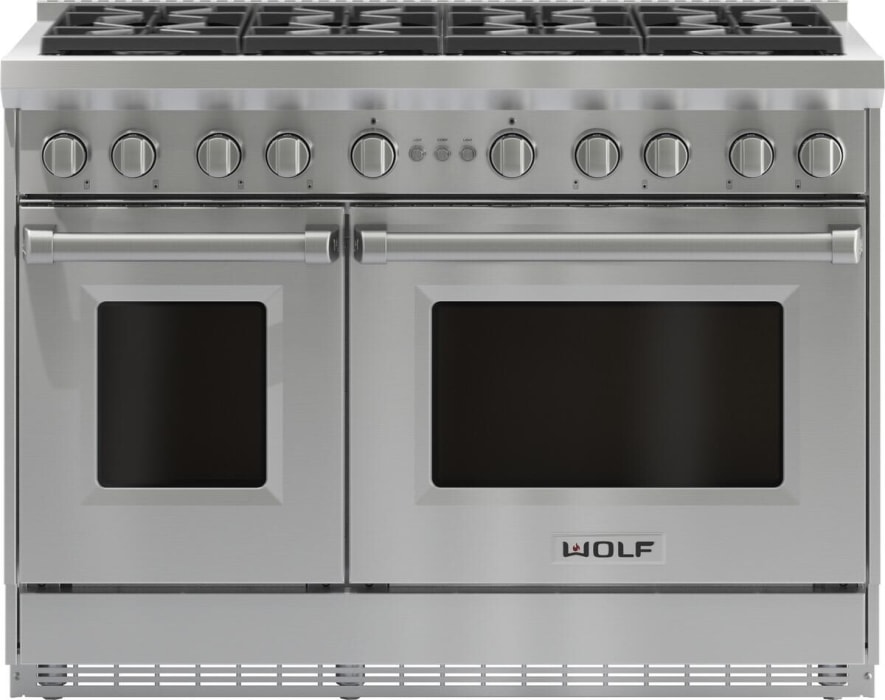 Wolf GR488 48 Inch Pro Style Gas Range with 4.4 cu. ft. Convection