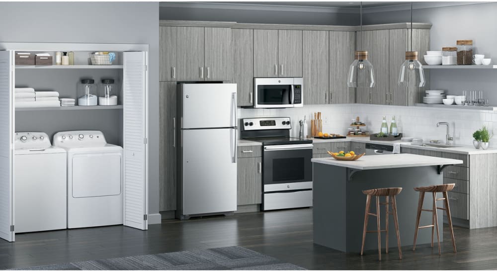 GE GTD42EASJWW 27 Inch Electric Dryer with 7.2 Cu. Ft. Capacity, 4 Dry