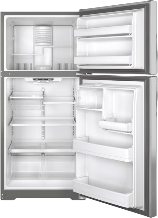 GE GTE18ISHSS 30 Inch Top-Freezer Refrigerator with 18.2 cu. ft ...