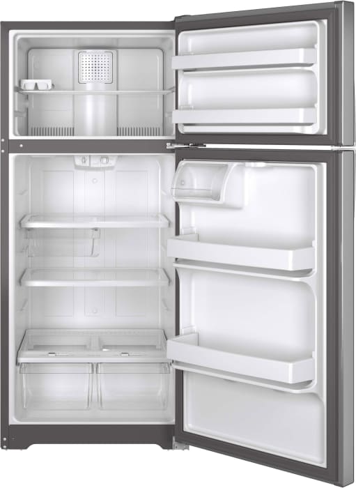 GE GTS16GSHSS 28 Inch Top-Freezer Refrigerator with Adjustable ...