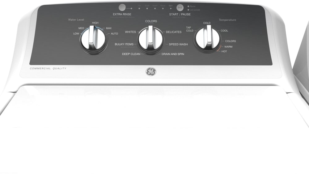 GE GTW525ACPWB 27 Inch Top Load Washer with 4.2 cu. ft. Capacity, 7