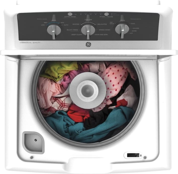 GE GTW525ACPWB 27 Inch Top Load Washer with 4.2 cu. ft. Capacity, 7