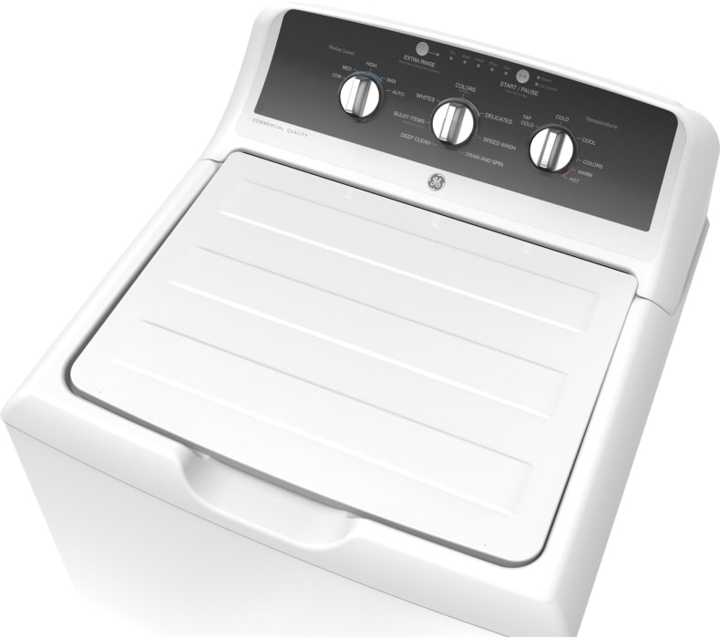 GE GTW525ACPWB 27 Inch Top Load Washer with 4.2 cu. ft. Capacity, 7 Wash Cycles, 750 RPM, Deep