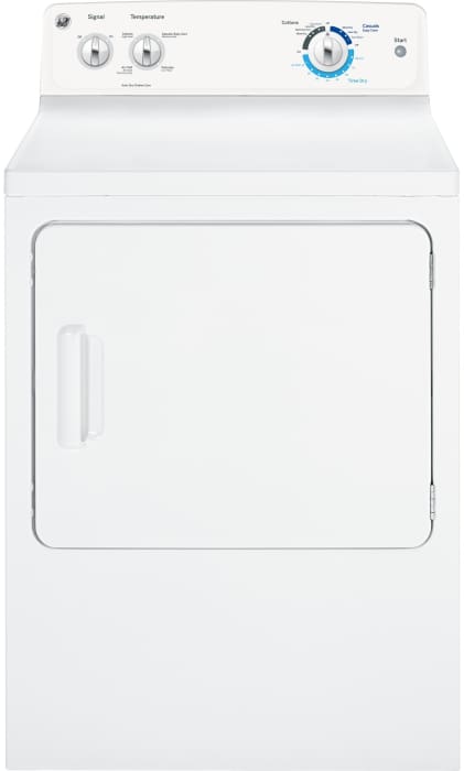 GE GTX18GSSJWW 27 Inch 6.0 cu. ft. Gas Dryer with 6 Dry Cycles, 4